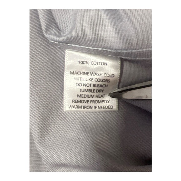 Untuckit Button Down Dress Shirt Light Blue Size XXXLC TY1 - Picture 6 of 6